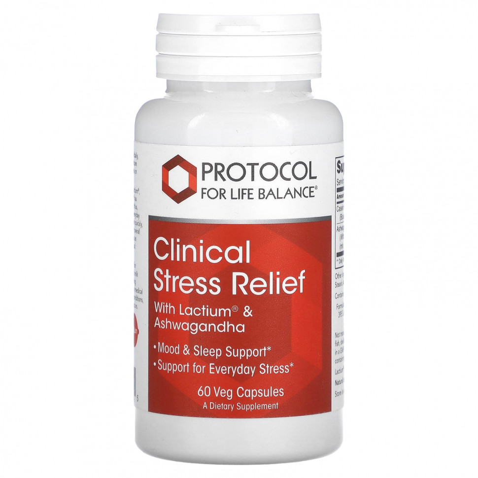  Protocol for Life Balance, Clinical Stress Relief, 60      -     , -, 