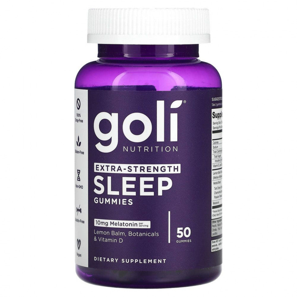  Goli Nutrition, Sleep,   , 10 , 50      -     , -, 