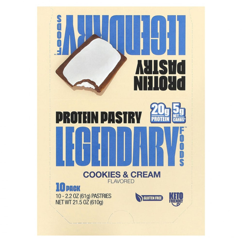  Legendary Foods, Protein Pastry,   , 10 ., 61  (2,2 )    -     , -, 