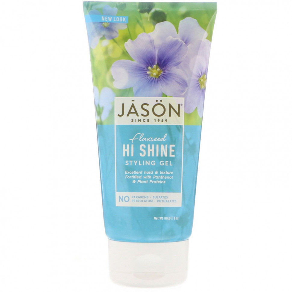  Jason Natural,    Flaxseed Hi Shine, 170  (6 )    -     , -, 