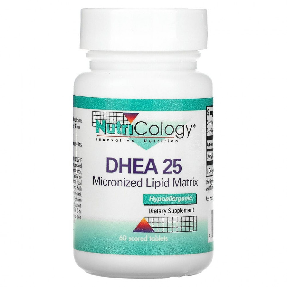  Nutricology, DHEA 25, 60      -     , -, 