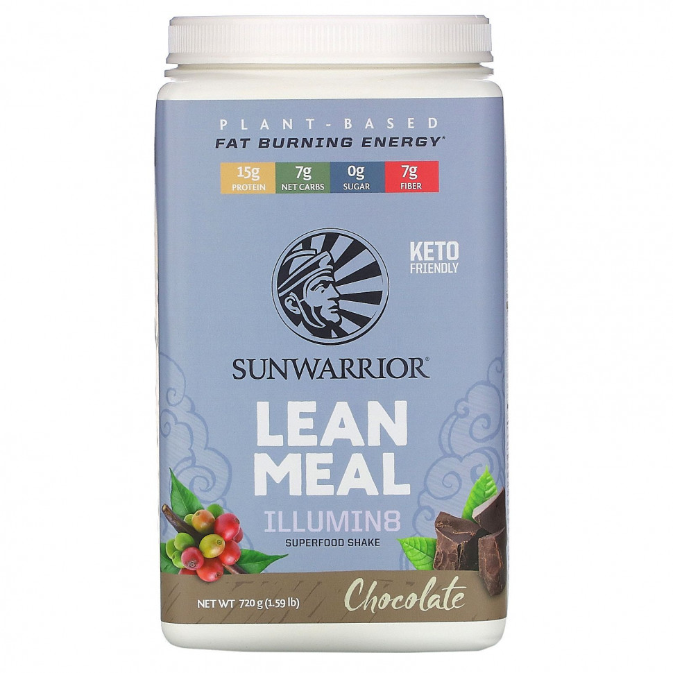  Sunwarrior, Illumin8 Lean Meal, , 1,59  (720 )    -     , -, 