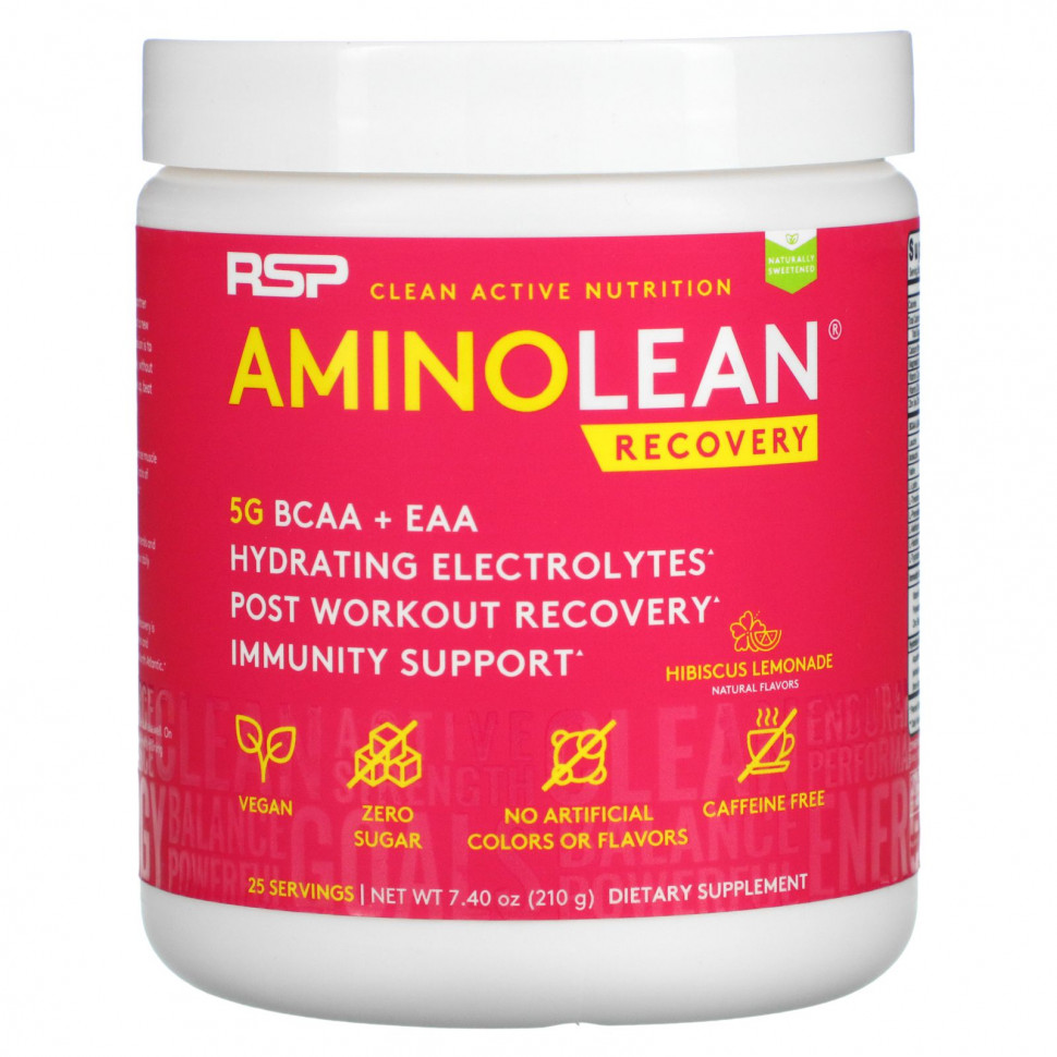  RSP Nutrition, AminoLean Recovery,   , 210  (7,40 )    -     , -, 