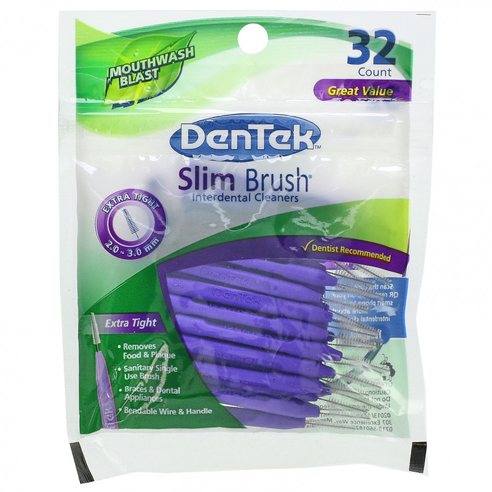  DenTek,      Slim Brush,      , 32     -     , -, 