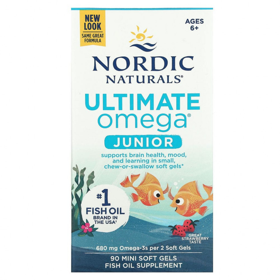  Nordic Naturals, Ultimate Omega Junior,    6  12 ,   , 340 , 90 -    -     , -, 