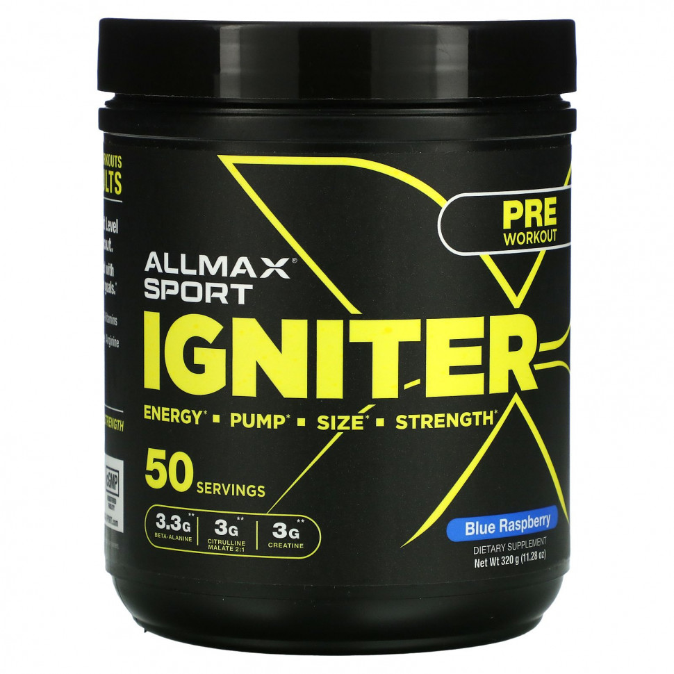  ALLMAX Nutrition, Igniter,  ,   , 320  (11,28 )    -     , -, 