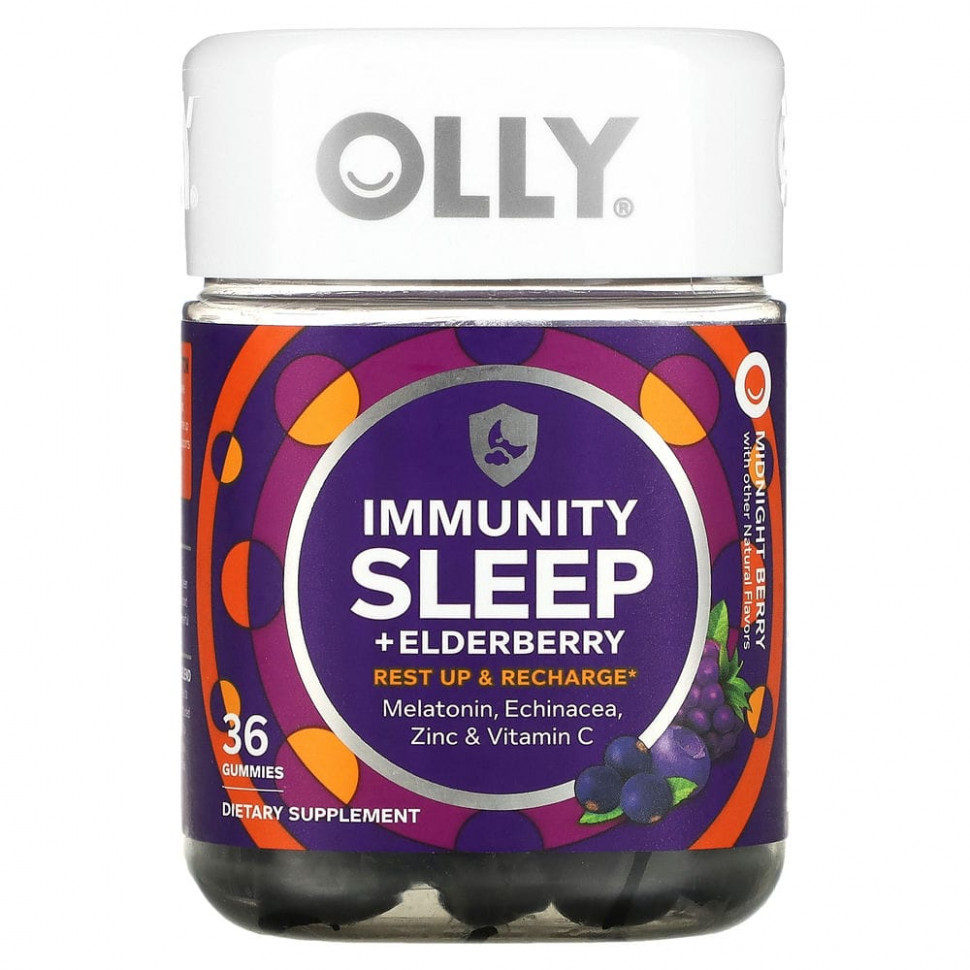  OLLY, Immunity Sleep + ,  , 36    Iherb ()  