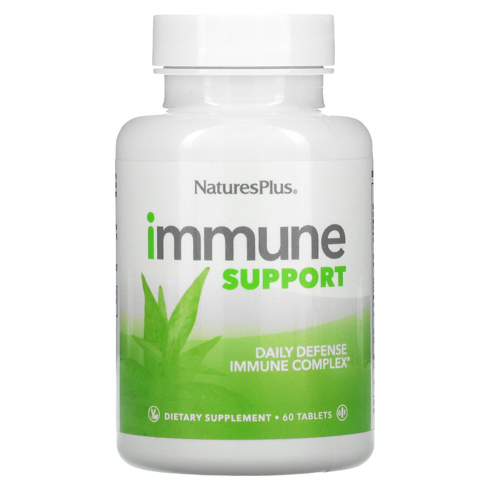  NaturesPlus, Immune Support, Daily Defense Immune Complex, 60 Tablets    -     , -, 