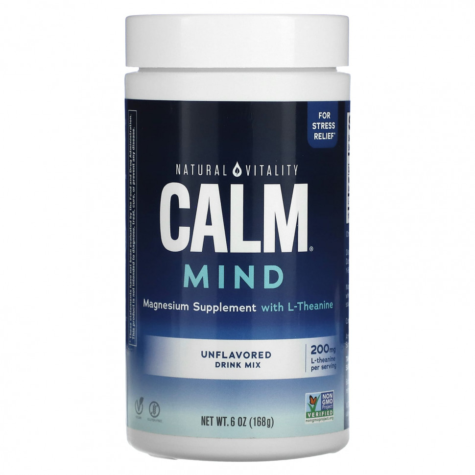  Natural Vitality, CALM Mind,         L-,  , 168  (6 )    -     , -, 