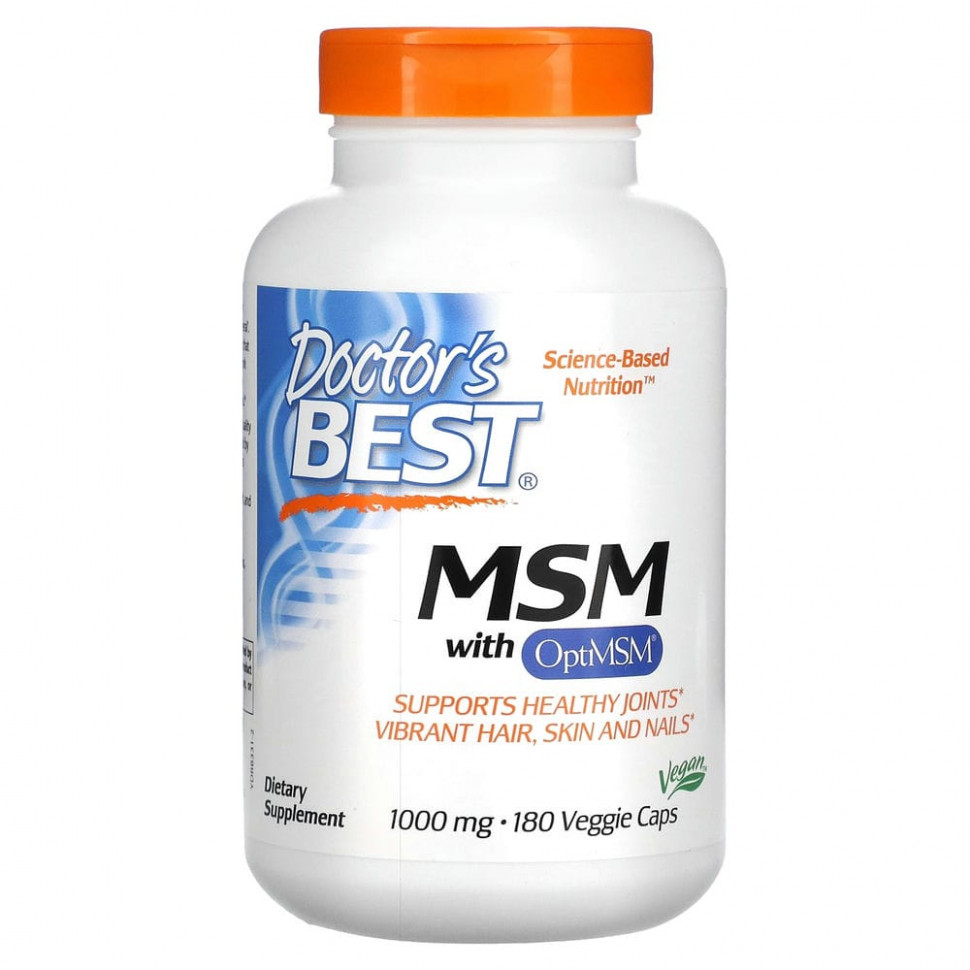  Doctor's Best,   OptiMSM, 1000 , 180      -     , -, 