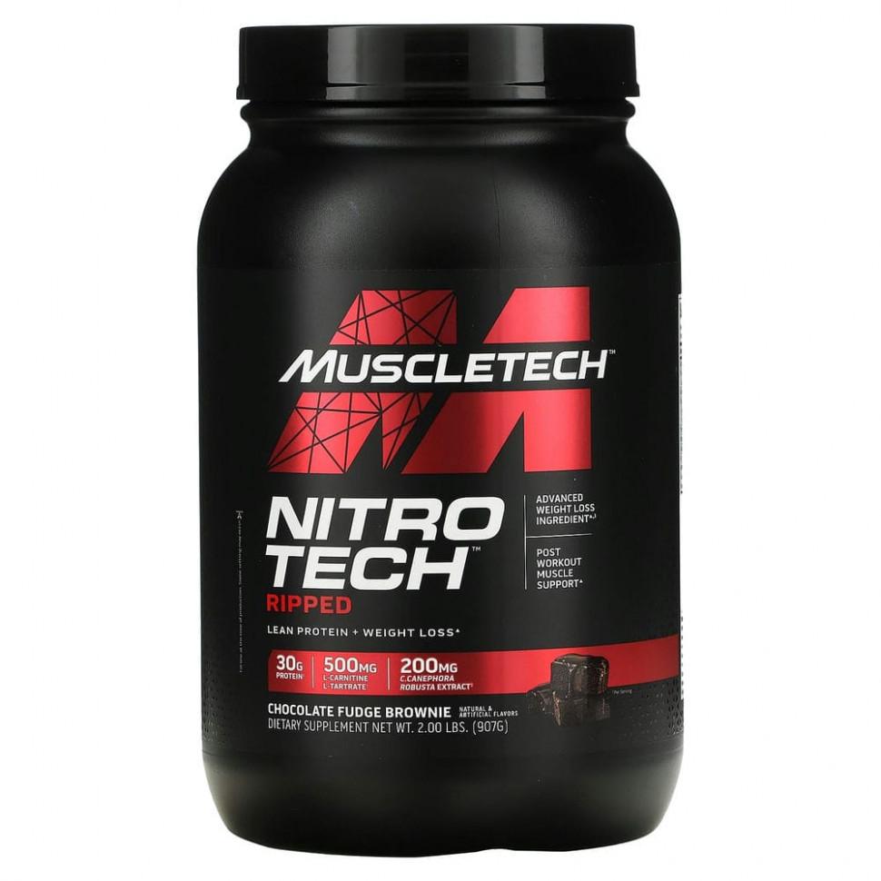  Muscletech, Nitro Tech Ripped,   +   ,      , 907  (2 )    -     , -, 