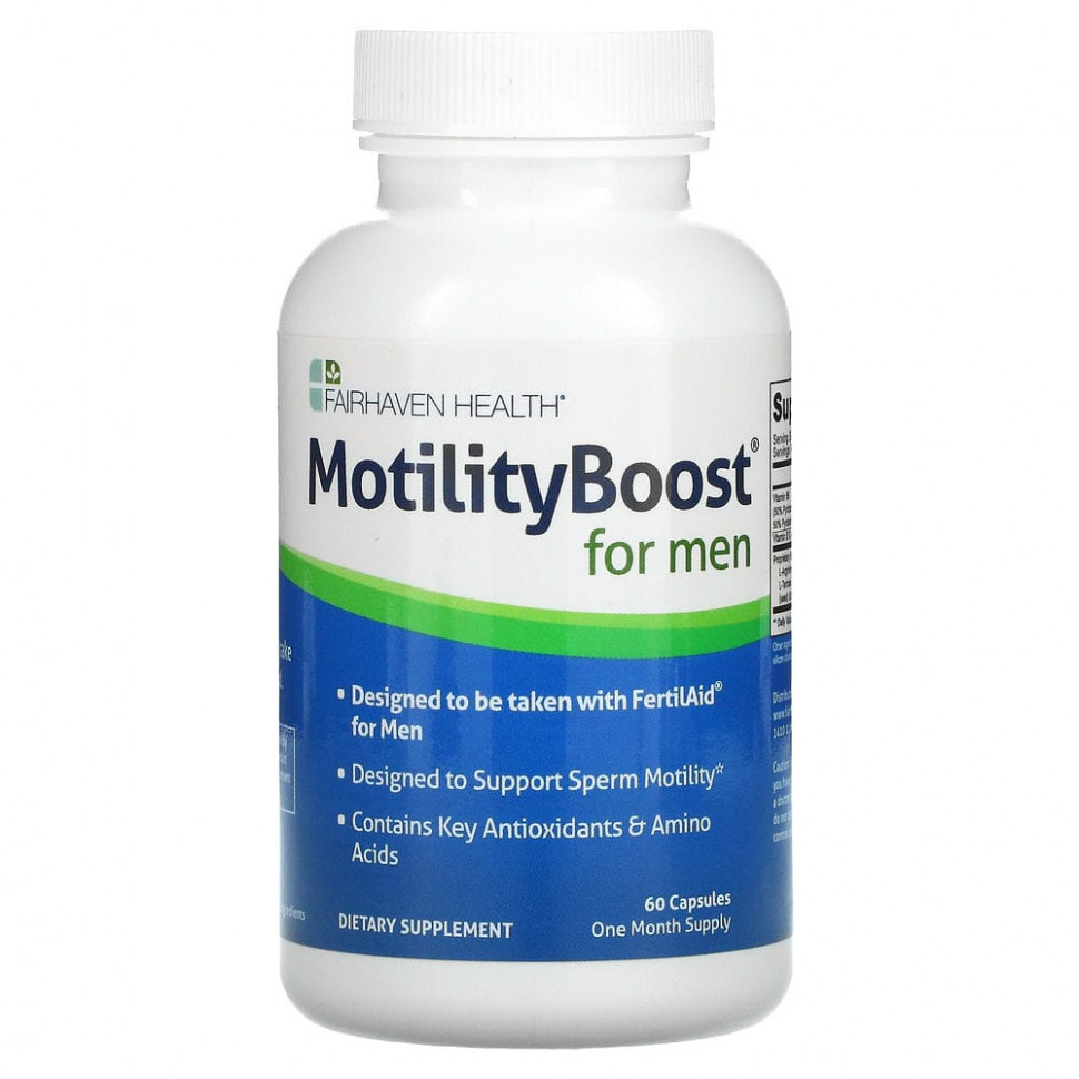  Fairhaven Health, MotileBoost  , 60     -     , -, 