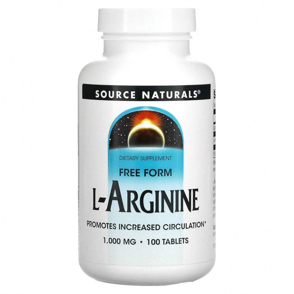  Source Naturals, L-,  , 1000 , 100     -     , -, 