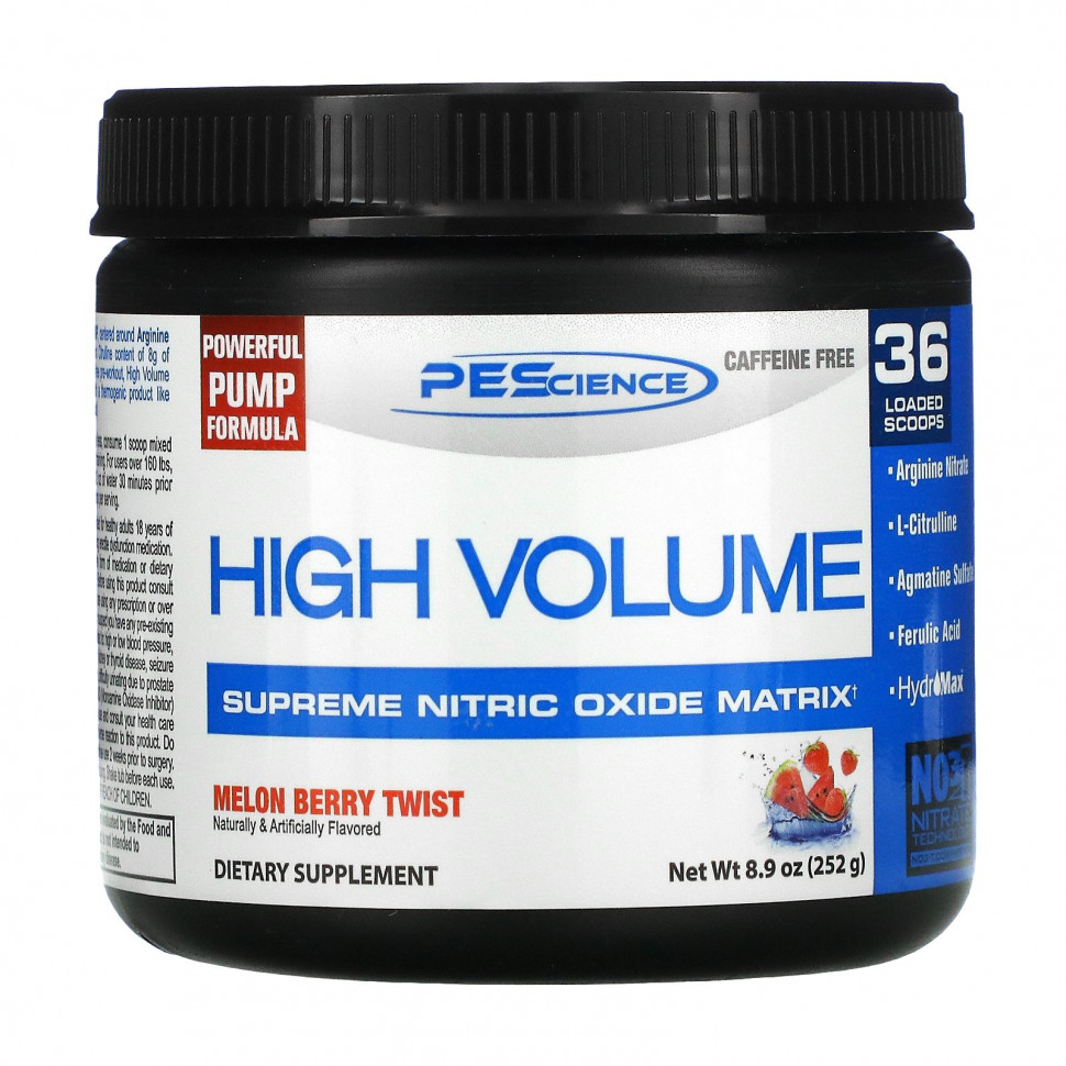  PEScience, High Volume, Supreme Nitric Oxide Matrix,   , 252  (8,9 )    -     , -, 