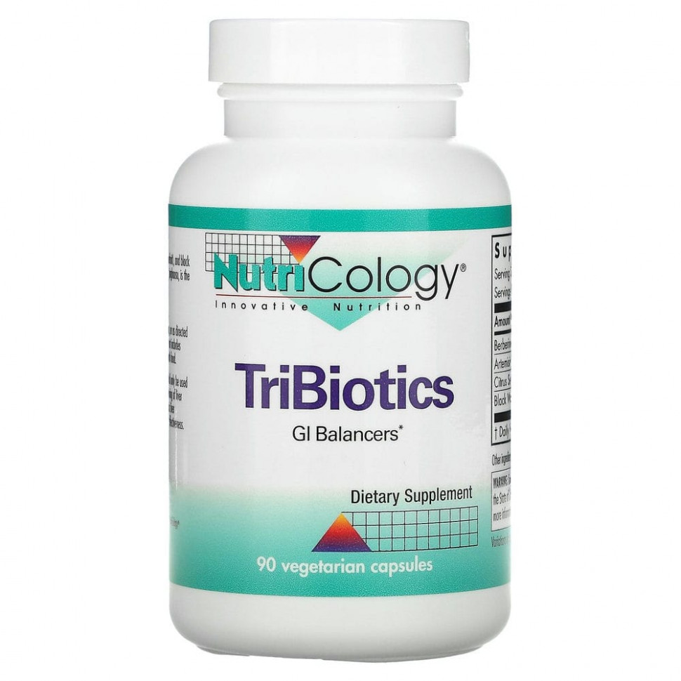  Nutricology, TriBiotics, 90      -     , -, 