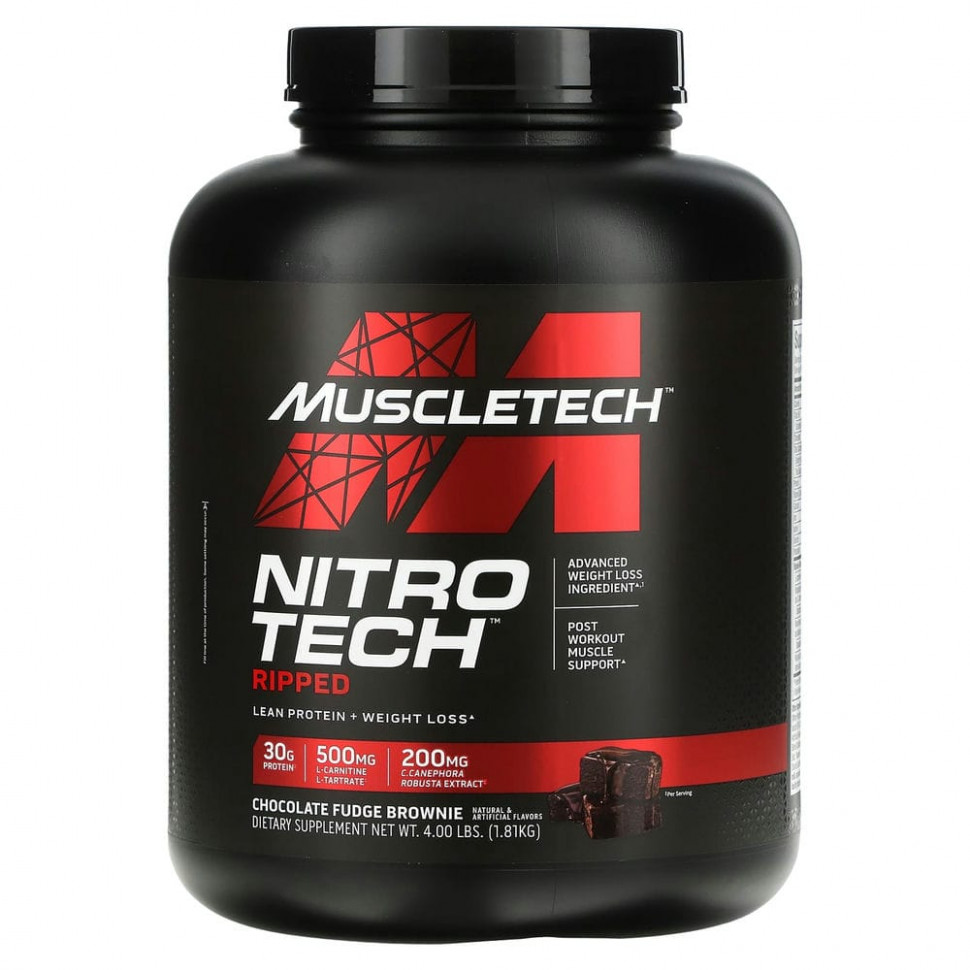  Muscletech, Nitro Tech Ripped,   +   ,      , 1,81  (4 )    -     , -, 