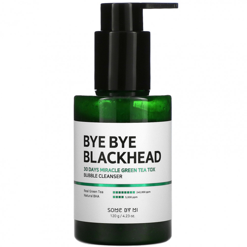  Some By Mi, Bye Bye Blackhead, 30 Days Miracle Green Tea Tox,    , 120  (4,23 )    -     , -, 