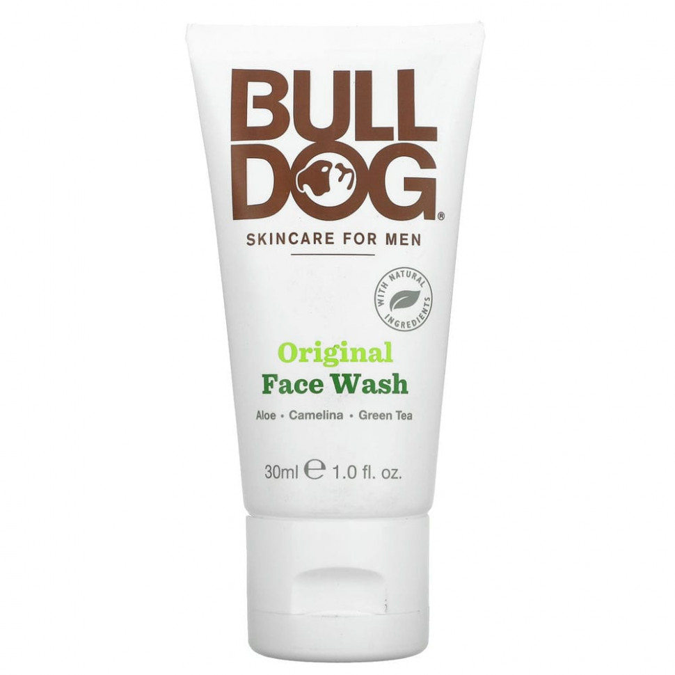  Bulldog Skincare For Men, Original Face Wash, 1 fl oz    -     , -, 