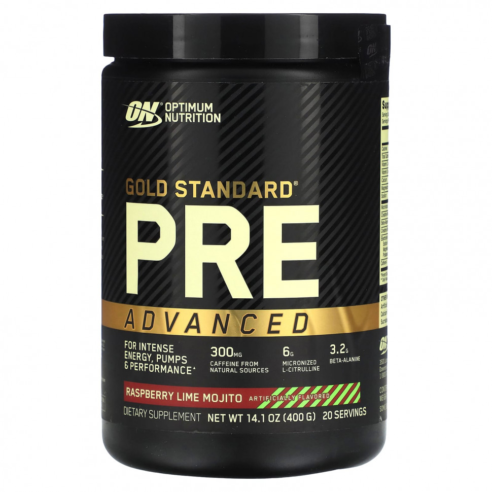  Optimum Nutrition, Gold Standard Pre Advanced,     , 400  (14,1 )    -     , -, 