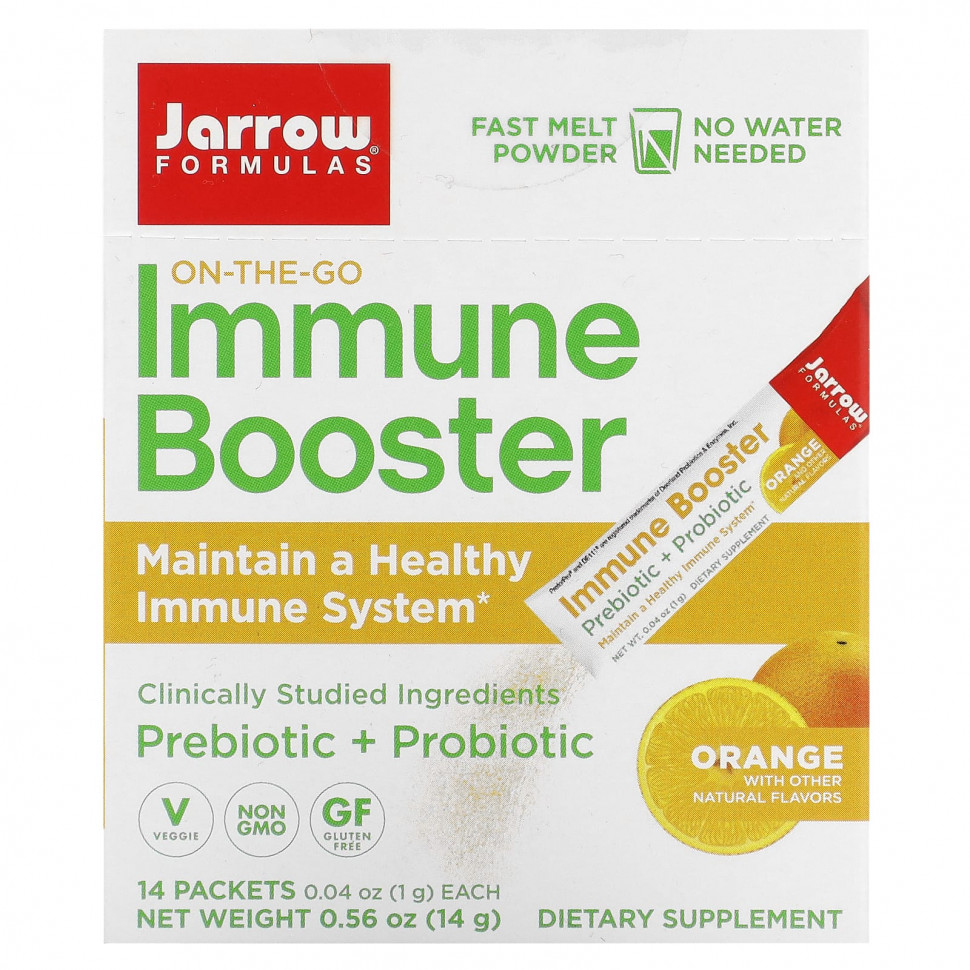  Jarrow Formulas, On-The-Go Immune Booster, , 14   1  (0,04 )    -     , -, 