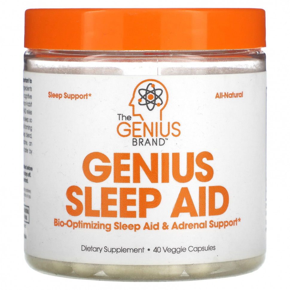  The Genius Brand, Genious Sleep Aid, 40    Iherb ()  