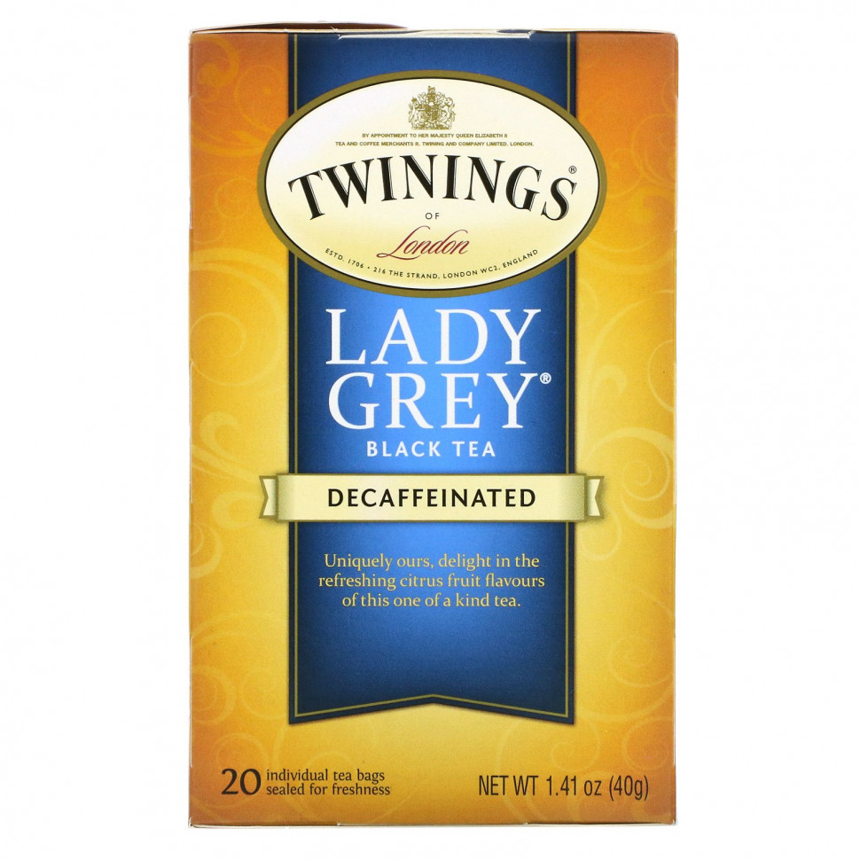  Twinings, Lady Grey,  ,  , 20  , 40  (1,41 )    -     , -, 