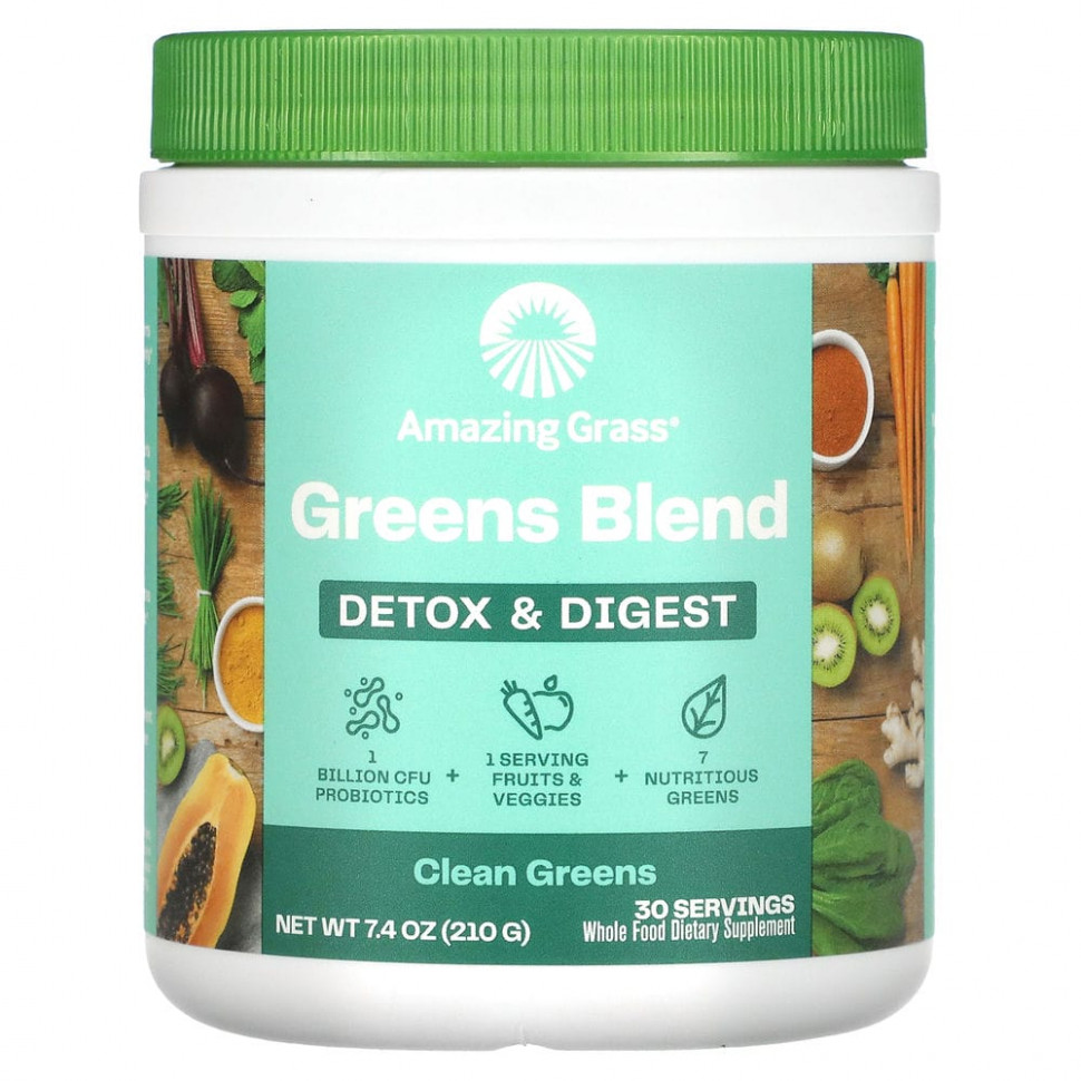  Amazing Grass, Green Superfood,    ,210  (7,4 )    -     , -, 