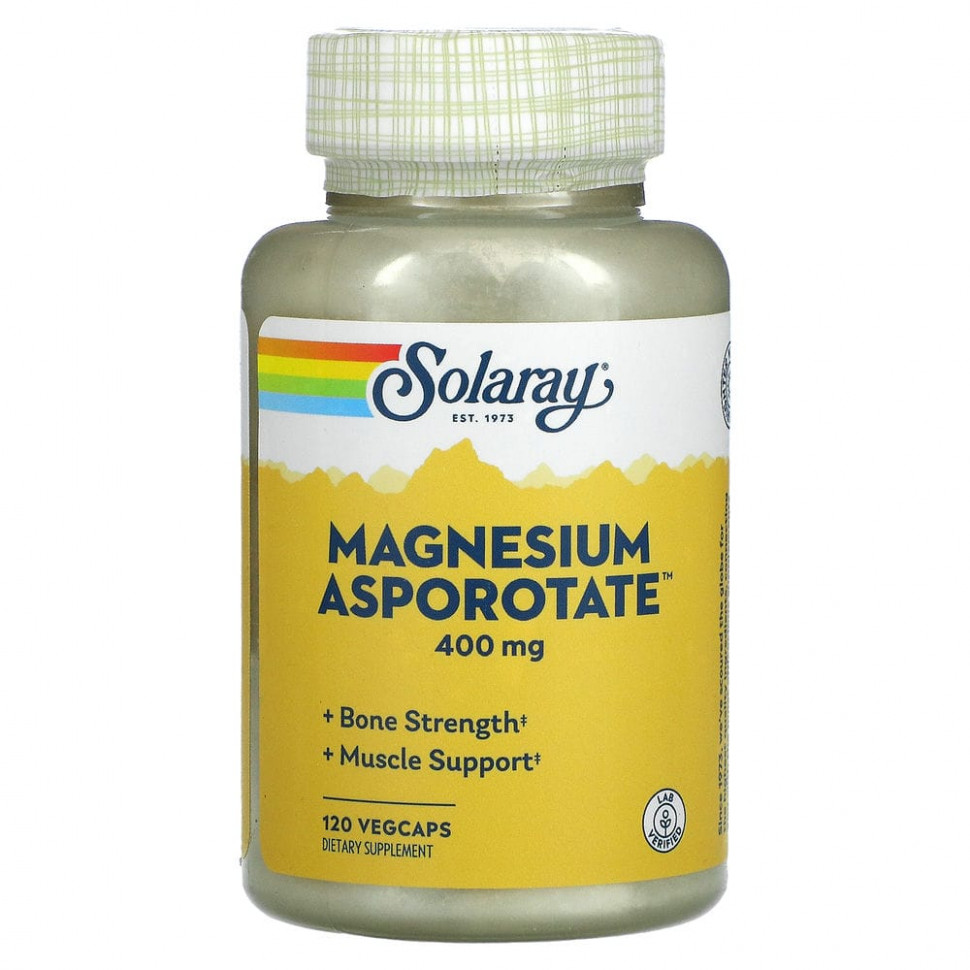  Solaray, Magnesium Asporotate, , 200 , 120      -     , -, 