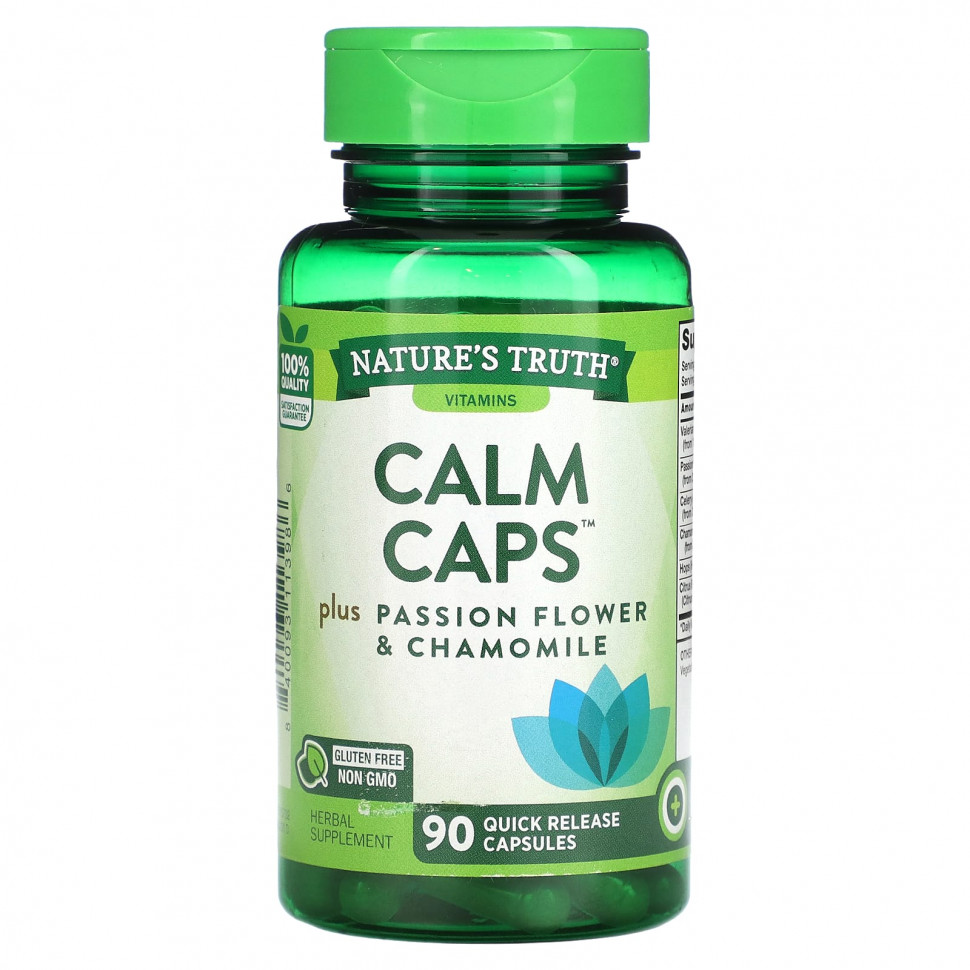  Nature's Truth, Calm Caps, 90        -     , -, 