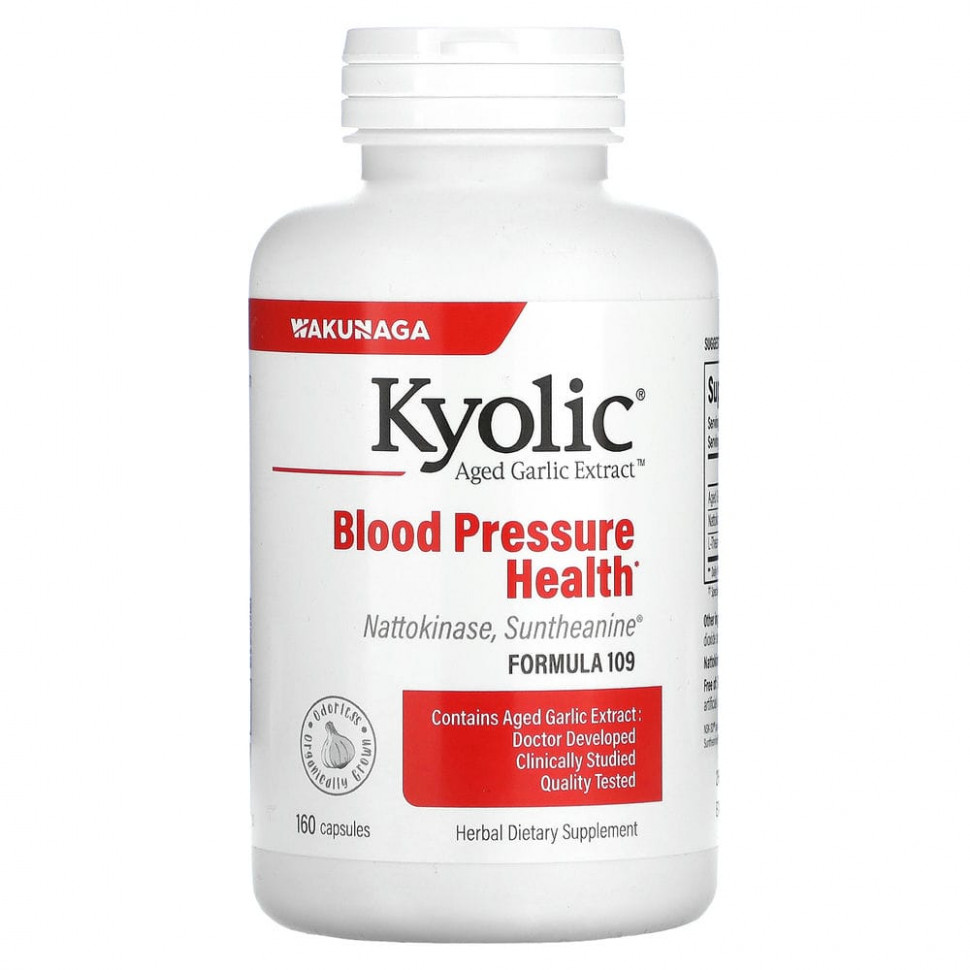  Kyolic, Aged Garlic Extract,   ,    ,  109, 160     -     , -, 