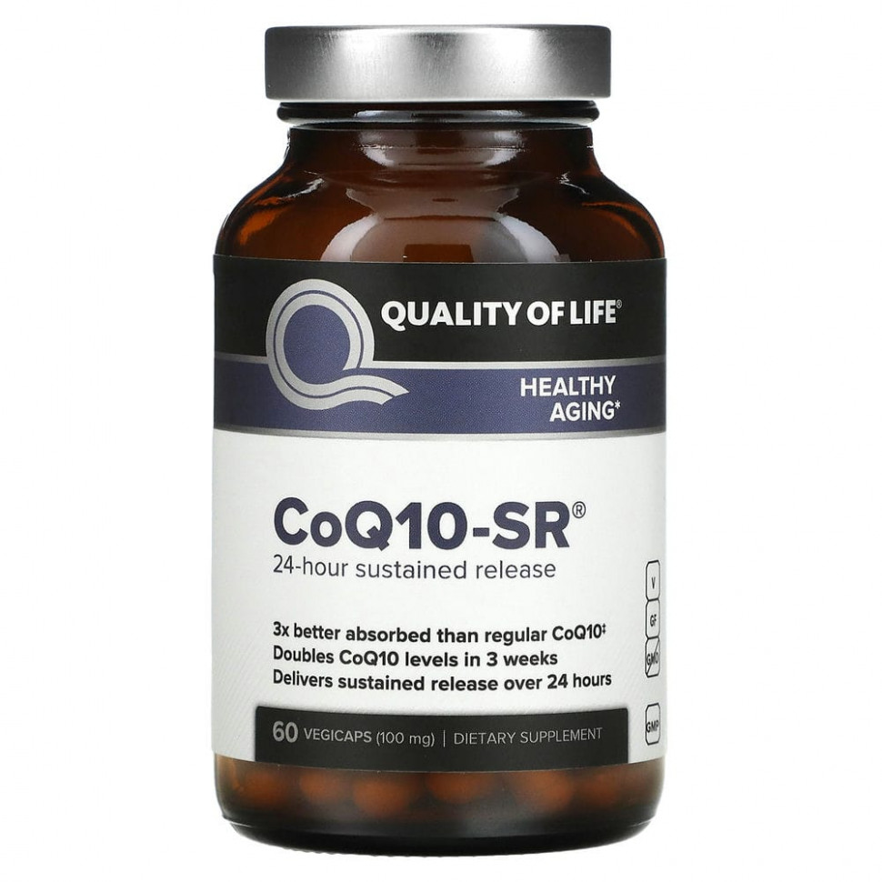  Quality of Life Labs,  Q10   , 100 , 60        -     , -, 