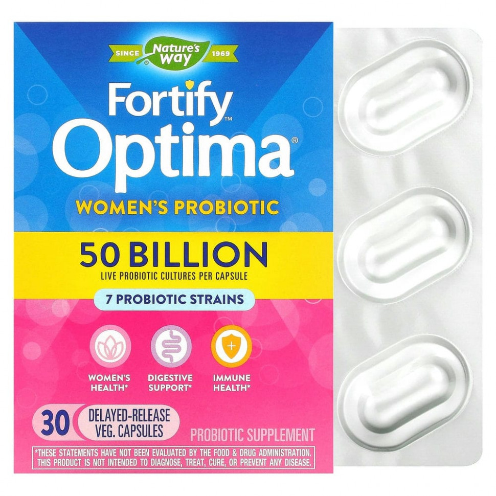  Nature's Way, Fortify Optima,   , 50 , 30     .     -     , -, 