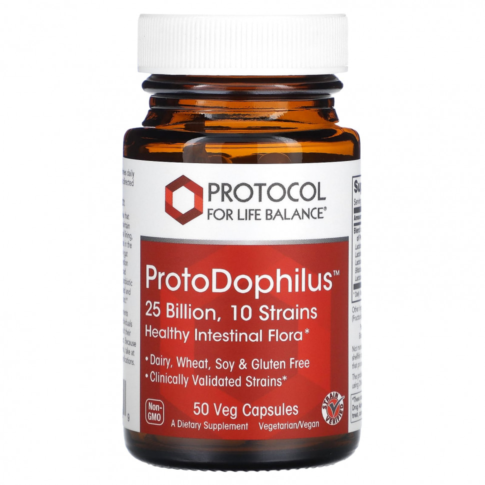  Protocol for Life Balance, ProtoDophilus, 25 , 50      -     , -, 