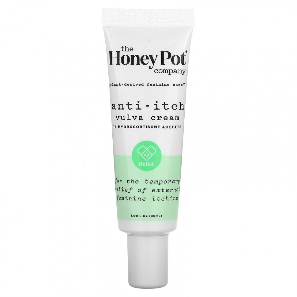  The Honey Pot Company, Anti-Itch Vulva Cream, 1.01 fl oz (30 ml)    -     , -, 