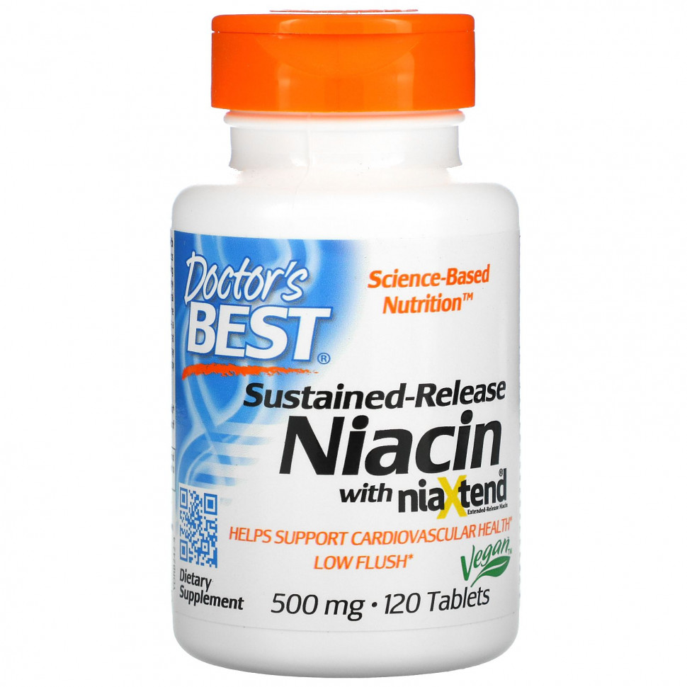  Doctor's Best,     niaXtend, 500 , 120     -     , -, 