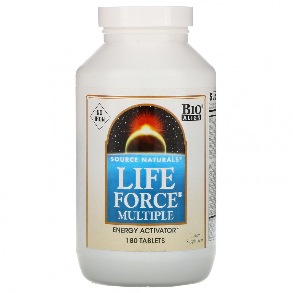  Source Naturals, Life Force Multiple,  , 180     -     , -, 