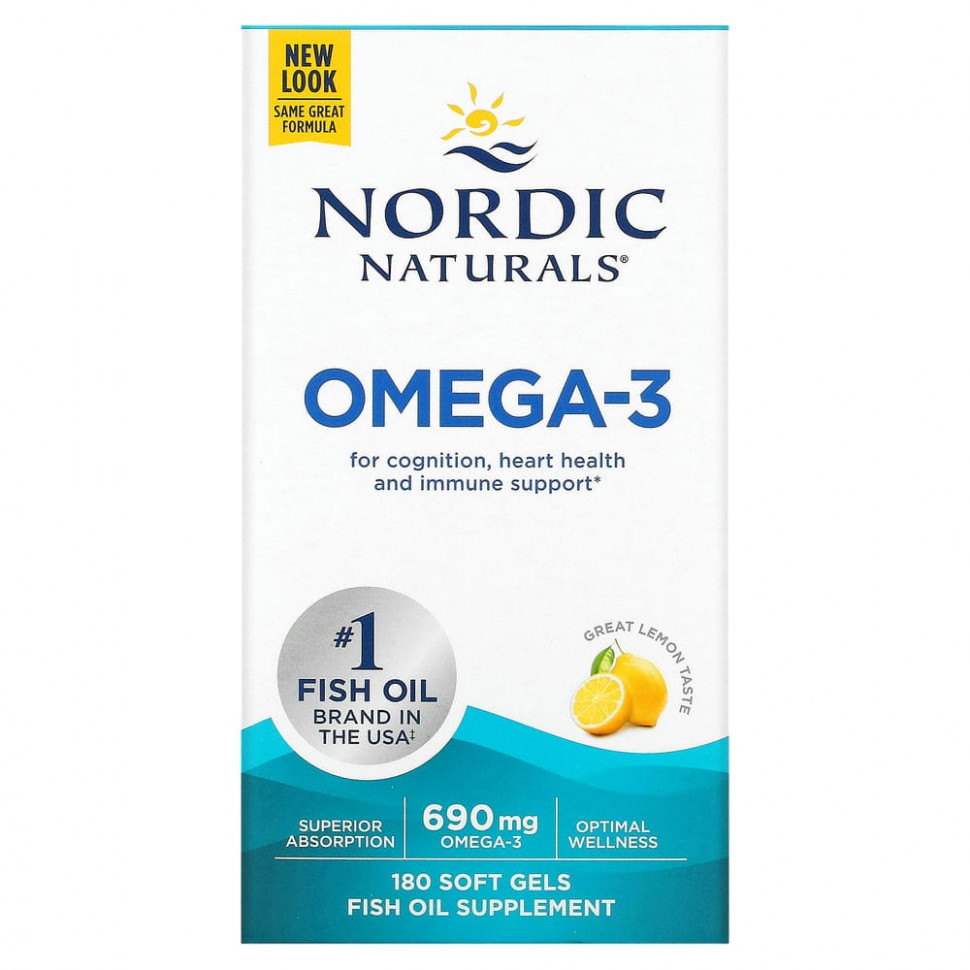  Nordic Naturals, -3, , 345 , 180     -     , -, 