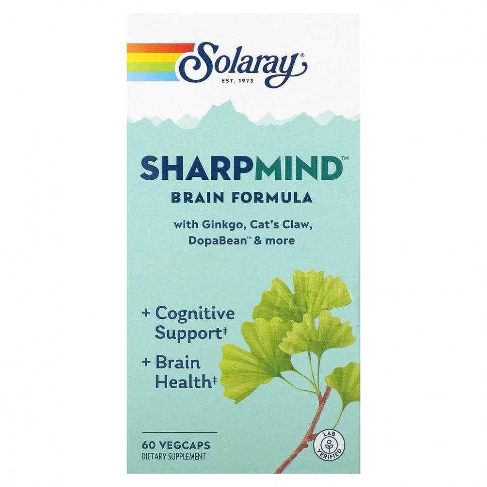  Solaray, SharpMind,   , 60     -     , -, 