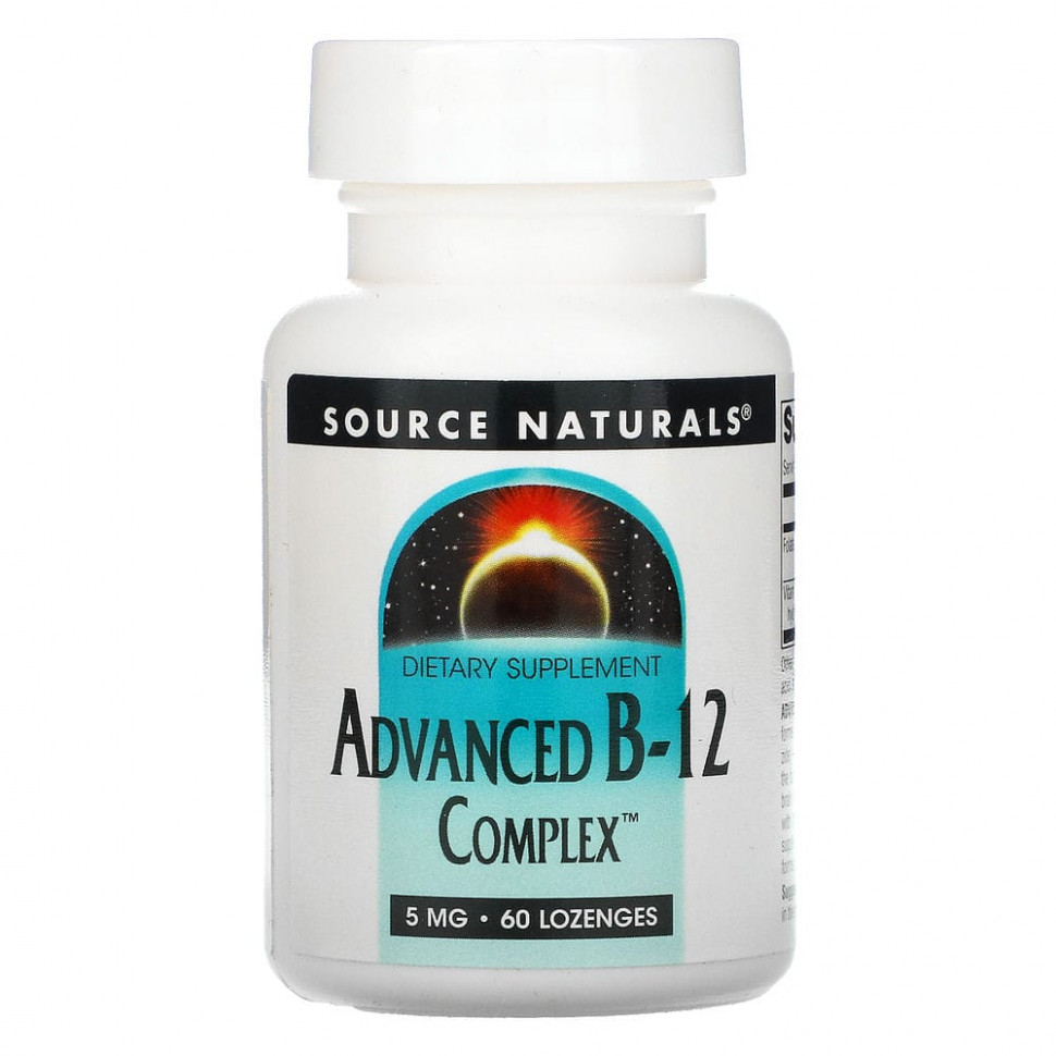  Source Naturals,   B-12, 5 , 60       -     , -, 