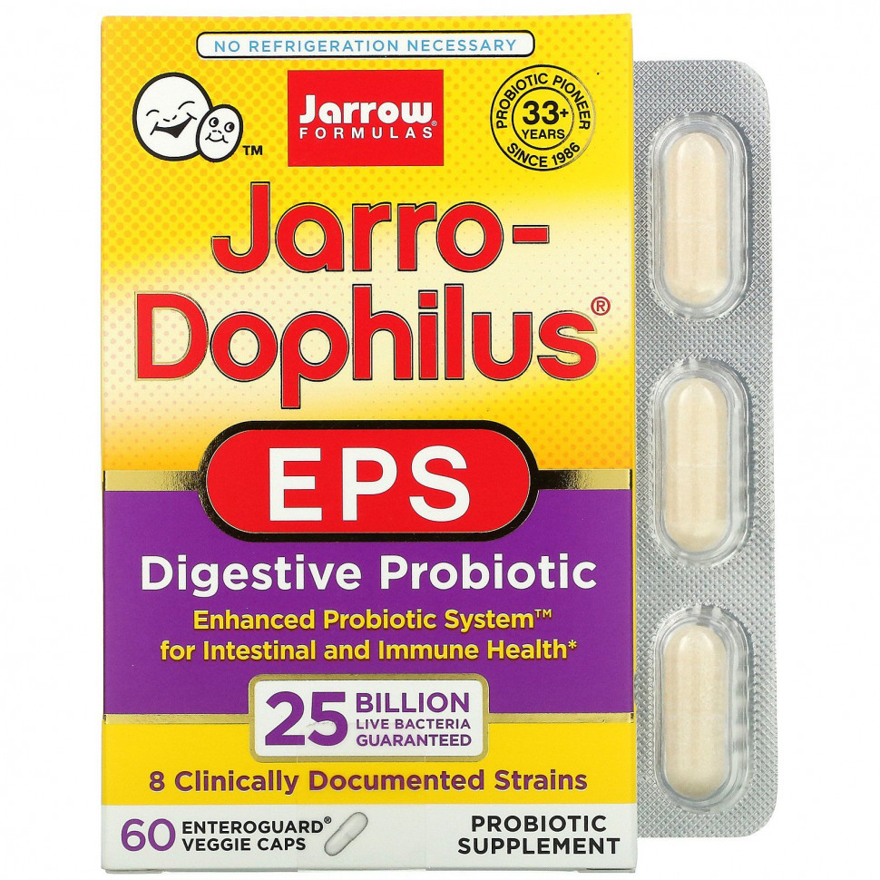  Jarrow Formulas, Jarro-Dophilus EPS, , 25 , 60     Enteroguard    -     , -, 