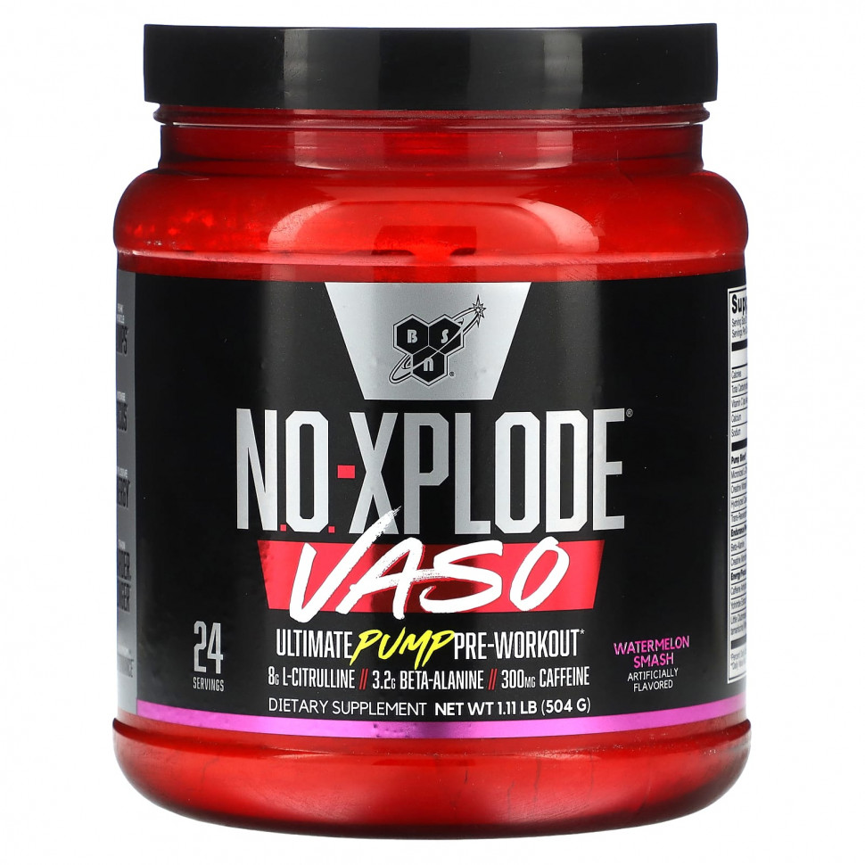  BSN, No-Xplode VASO, Ultimate Pump  ,  , 504  (1,11 )    -     , -, 