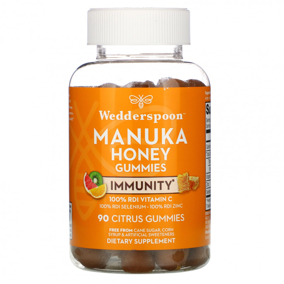  Wedderspoon, Manuka Honey,    , , 90      -     , -, 