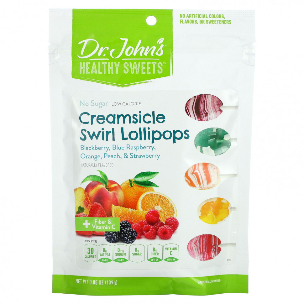  Dr. John's Healthy Sweets,    Creamsicle Swirl, +    C, ,  , ,   ,  , 109  (3,85 )    -     , -, 