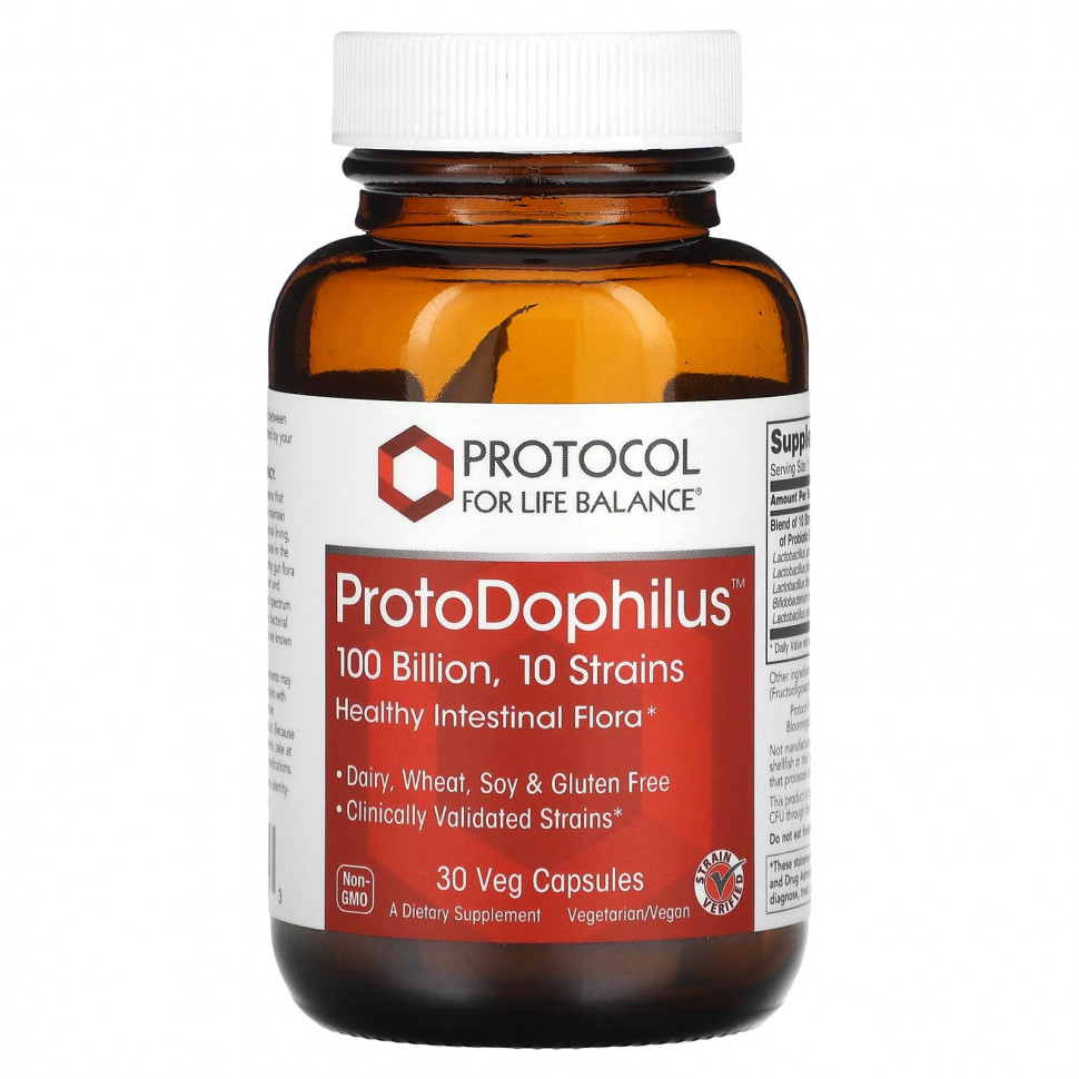  Protocol for Life Balance, ProtoDophilus, 100 , 30      -     , -, 