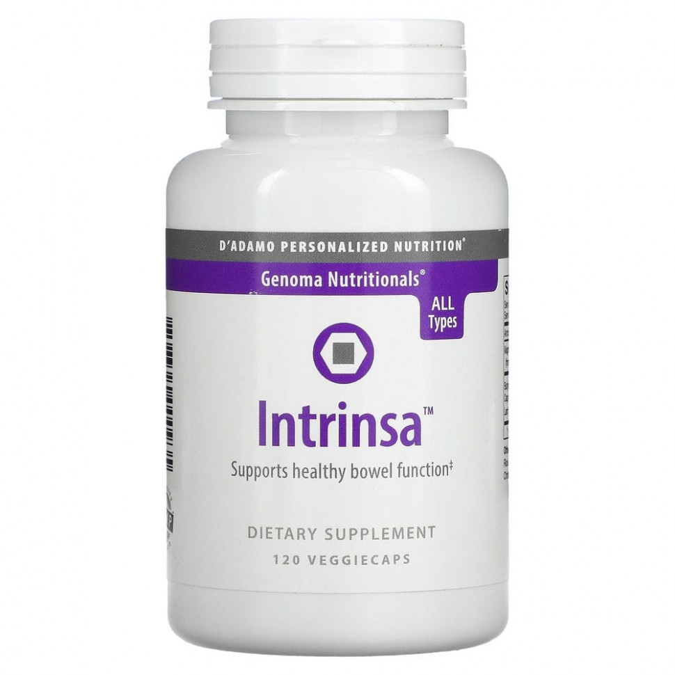  D'adamo, Genoma Nutritionals, Intrinsa,   , 120      -     , -, 