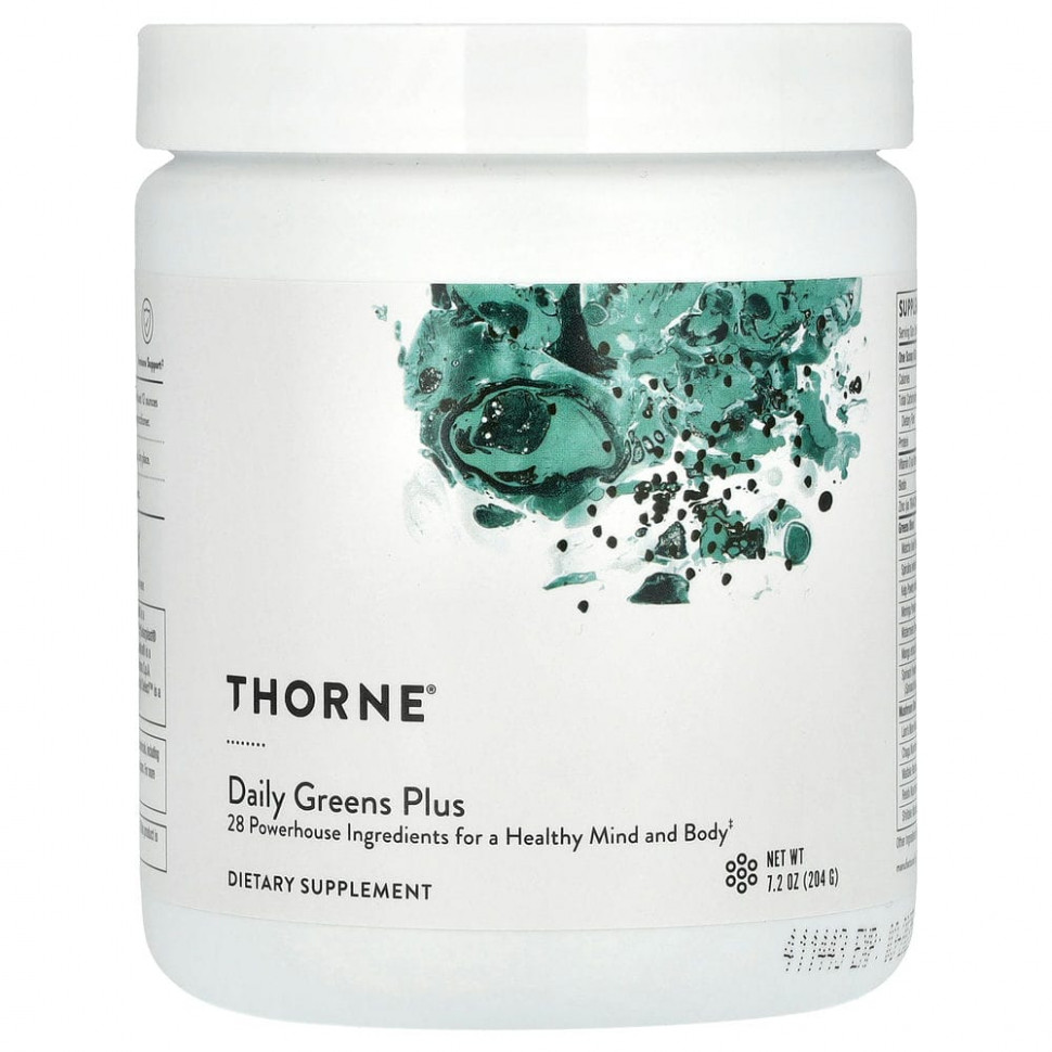  Thorne Research, Daily Greens Plus,    , 189  (6,7 )    -     , -, 