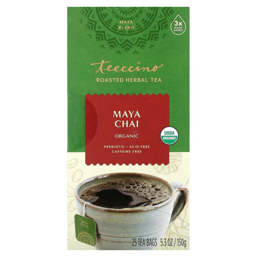  Teeccino,    , Maya Chai,  , 25  , 150  (5,3 )    -     , -, 