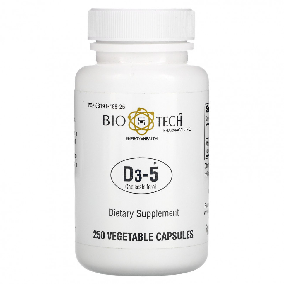  Bio Tech Pharmacal, D3-5 , 250     -     , -, 