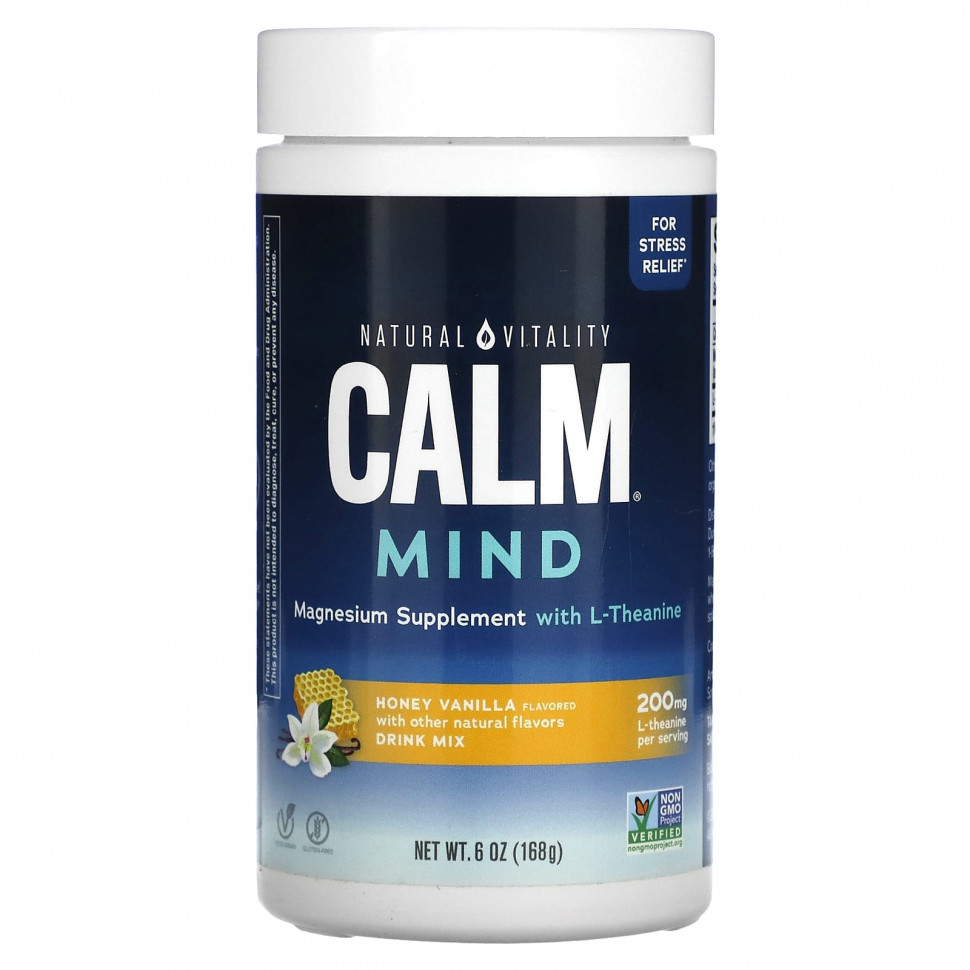  Natural Vitality, CALM Mind,         L-,   , 168  (6 )    -     , -, 