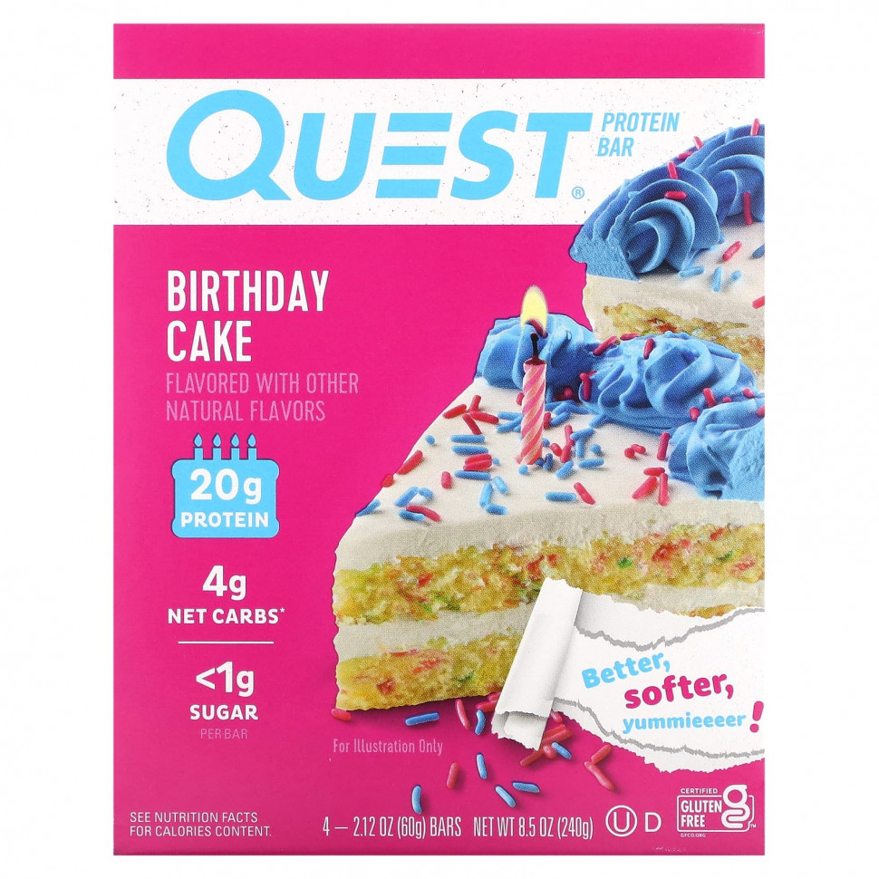  Quest Nutrition,  ,  , 4 , 60  (2,12 )    -     , -, 